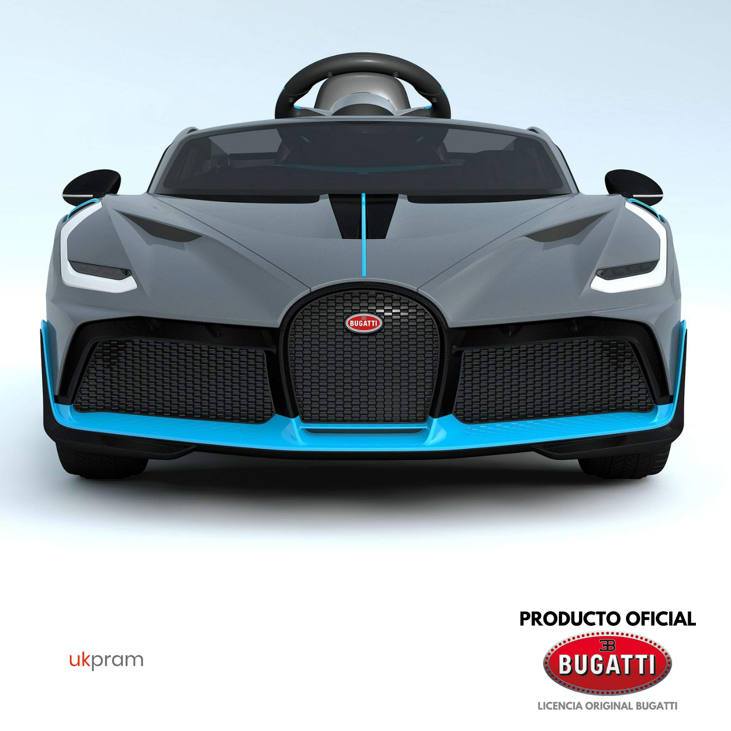 Bugatti Divo Gris 12V