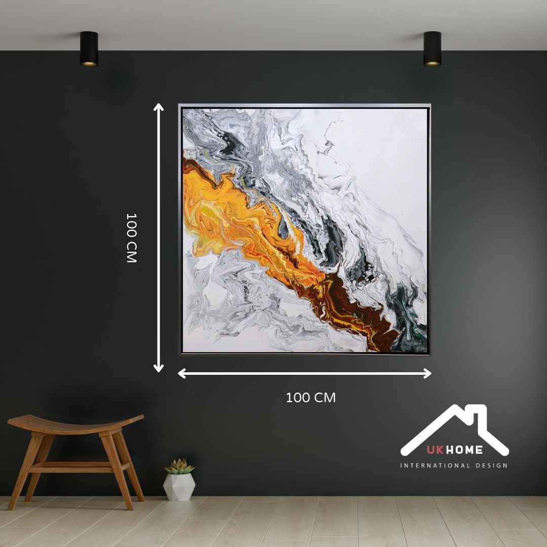 Oleo Lava con fondo blanco