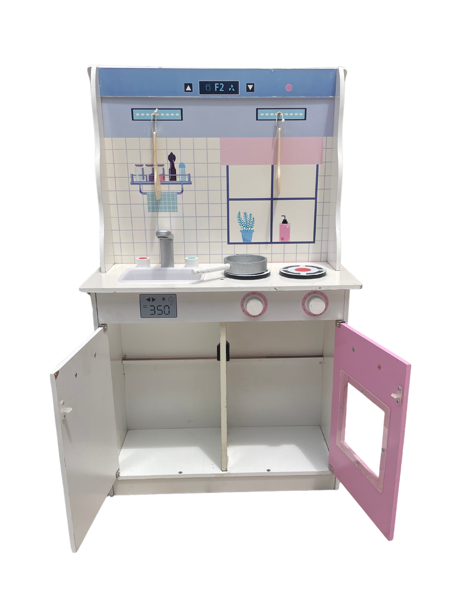 Cocina y Casita 2 En 1 Interactiva Para Niños
