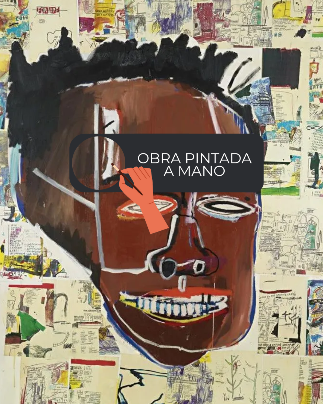ÓLEO L ROSTRO MULATO 120X150