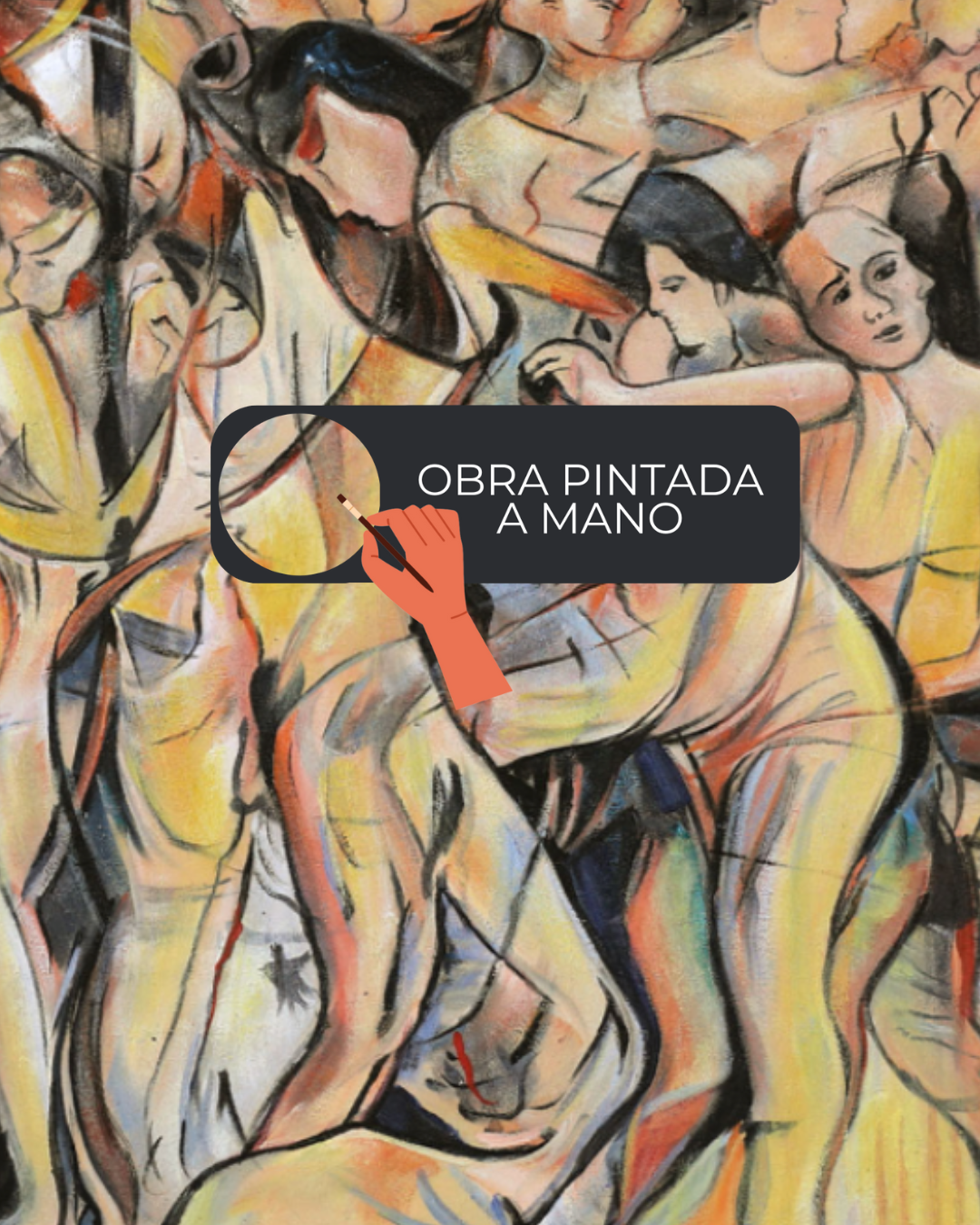 ÓLEO M CUERPOS HUMANOS 120X70