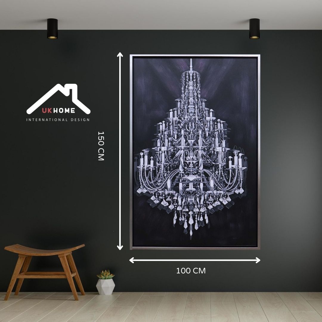 Oleo Candelabro vintage 150x100