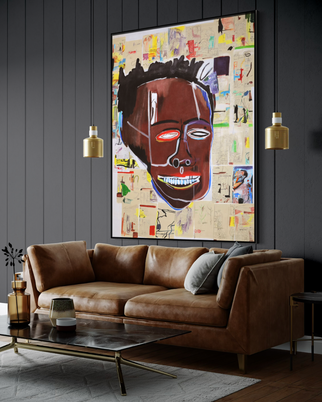 ÓLEO L ROSTRO MULATO 120X150