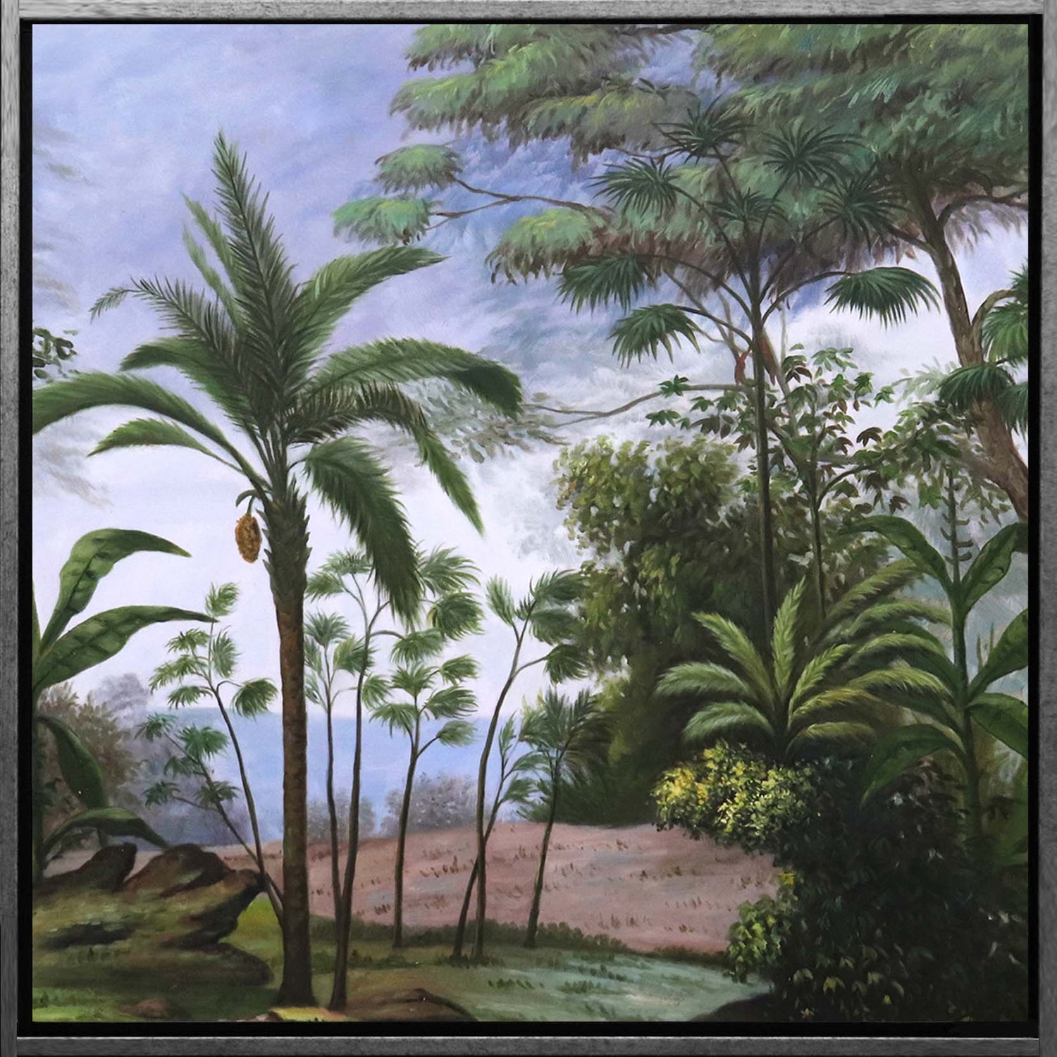 Oleo Selva y palmeras