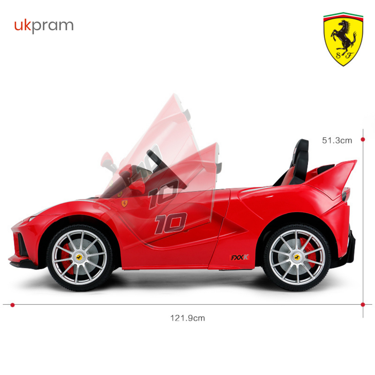 Ferrari FXXK Rojo 12V