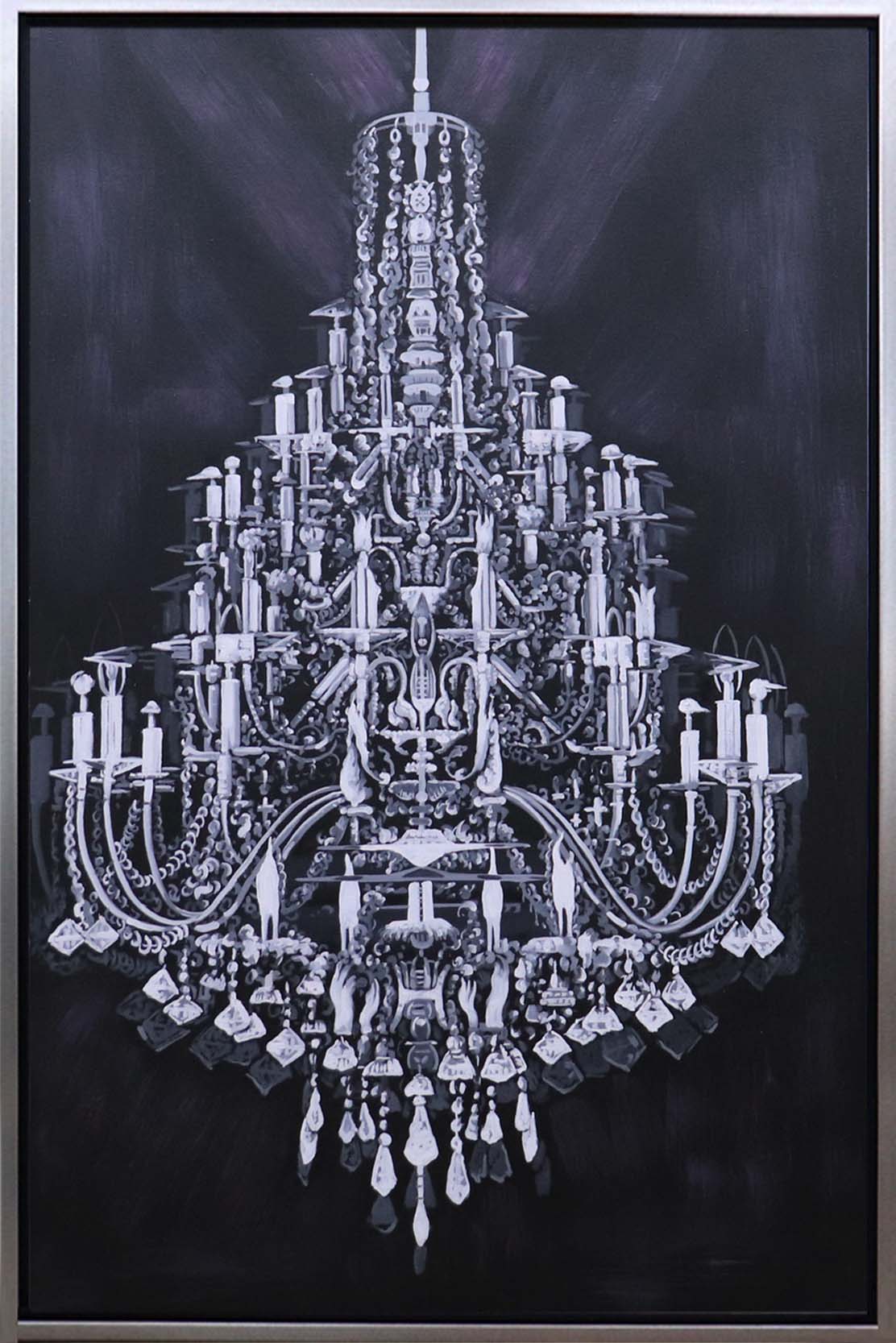 Oleo Candelabro vintage 150x100