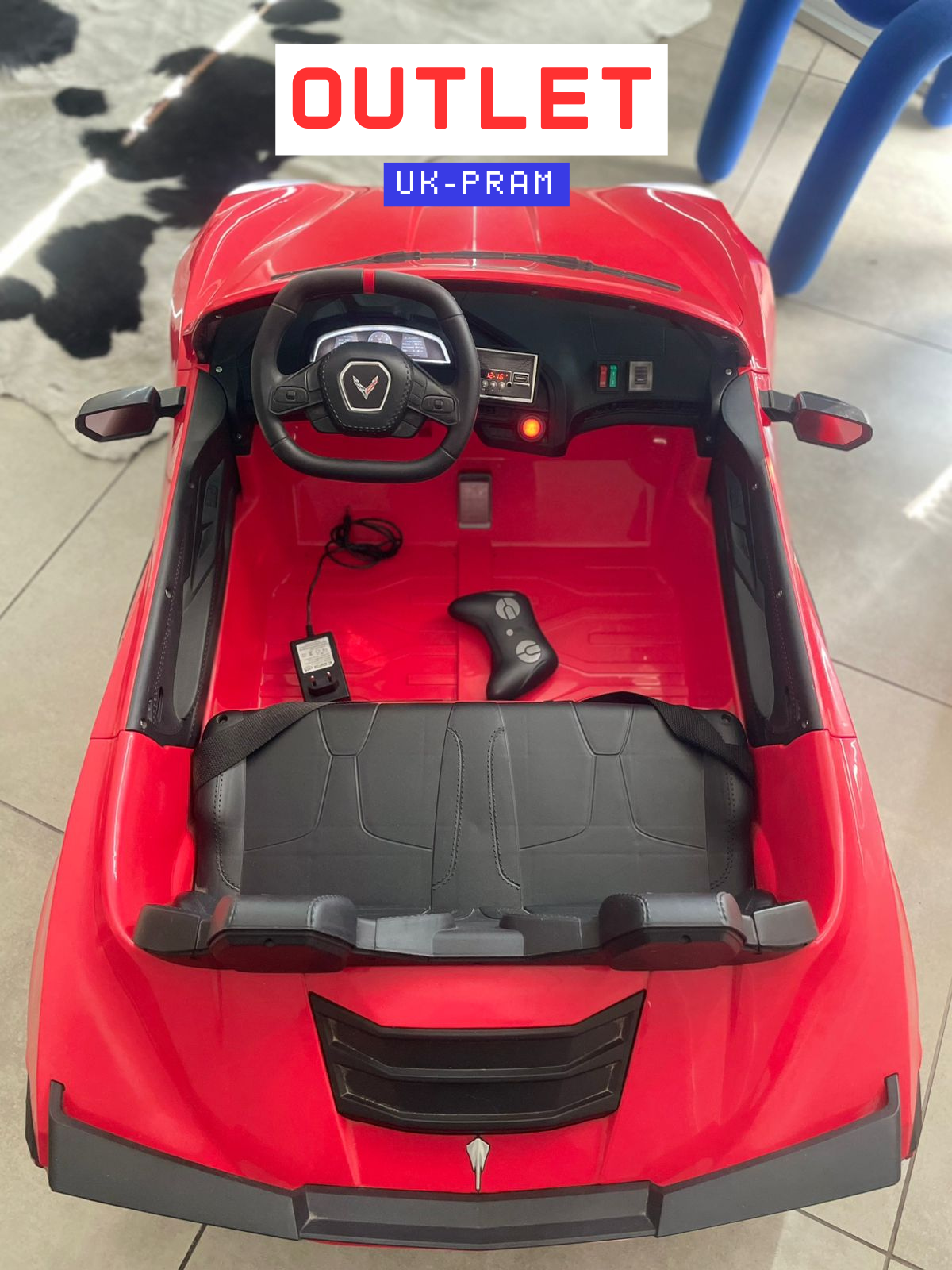 Chevrolet Corvette C8 Rojo 12V