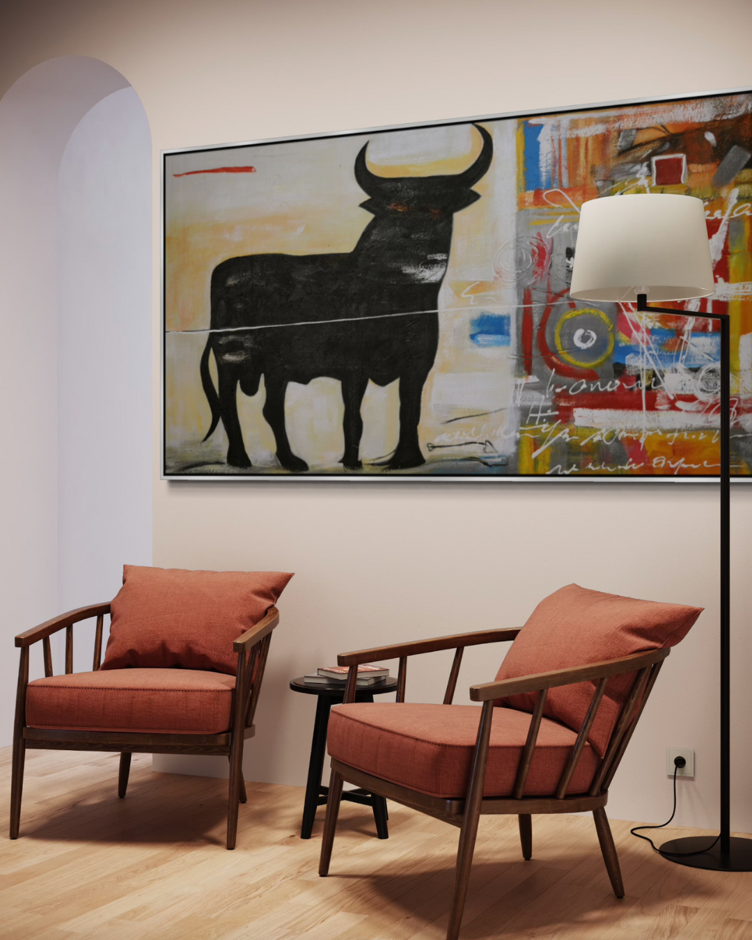 OLÉO XL TORO NEGRO 180X100