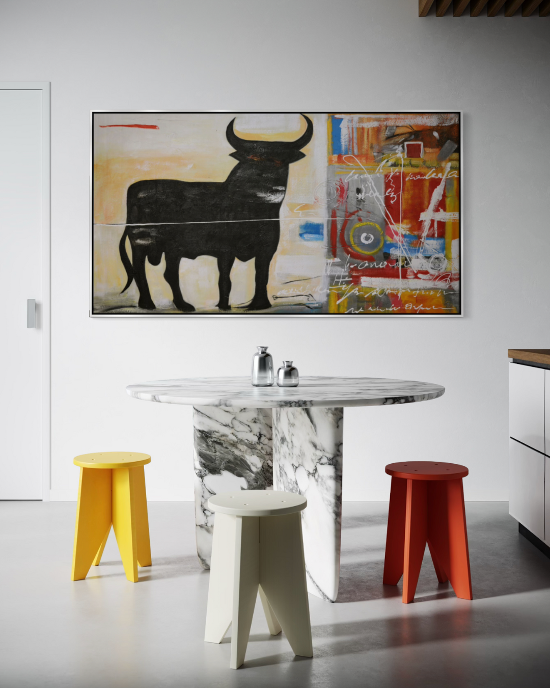 OLÉO XL TORO NEGRO 180X100