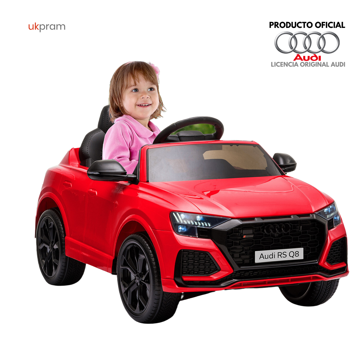 Audi RS Q8 Rojo 12V