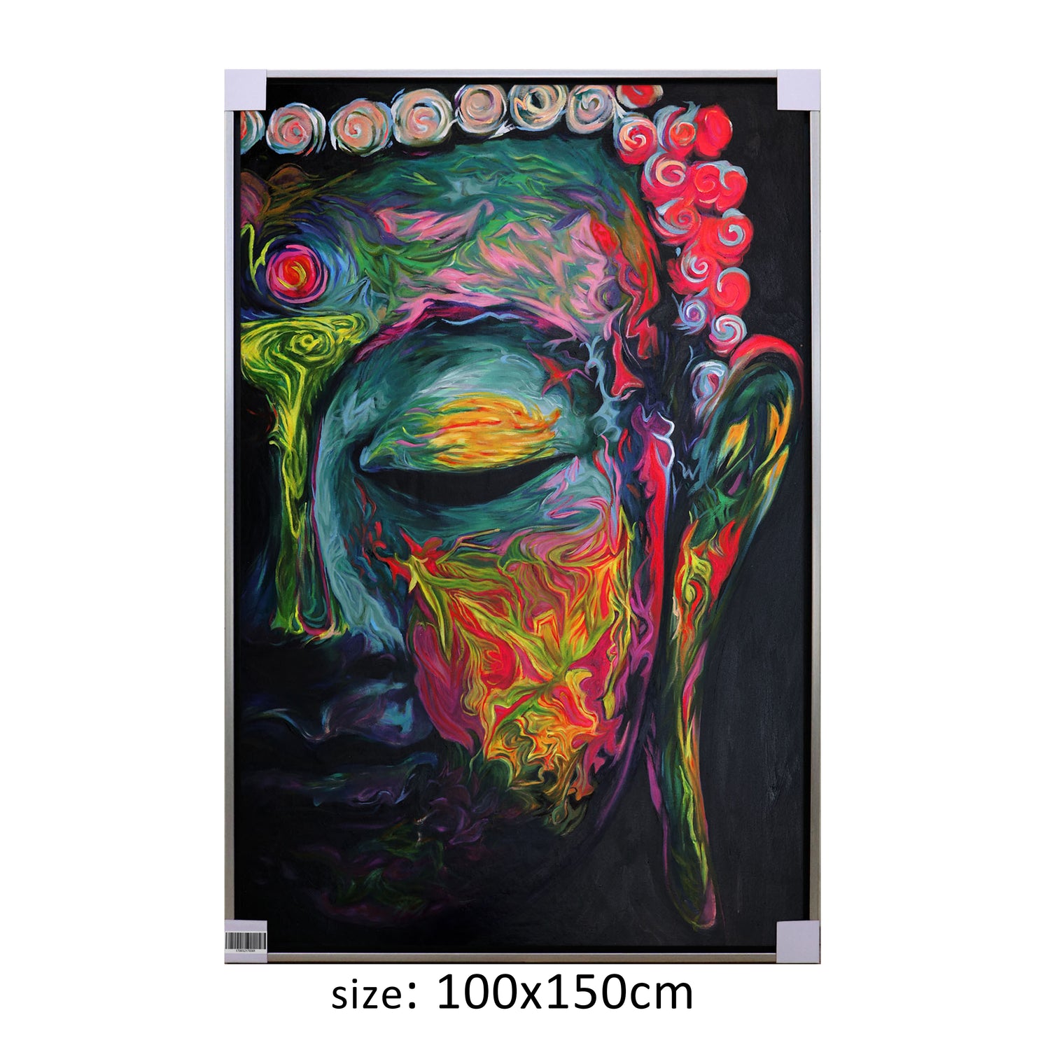 ÓLEO L BUDA COLORES FLÚOR 100X150
