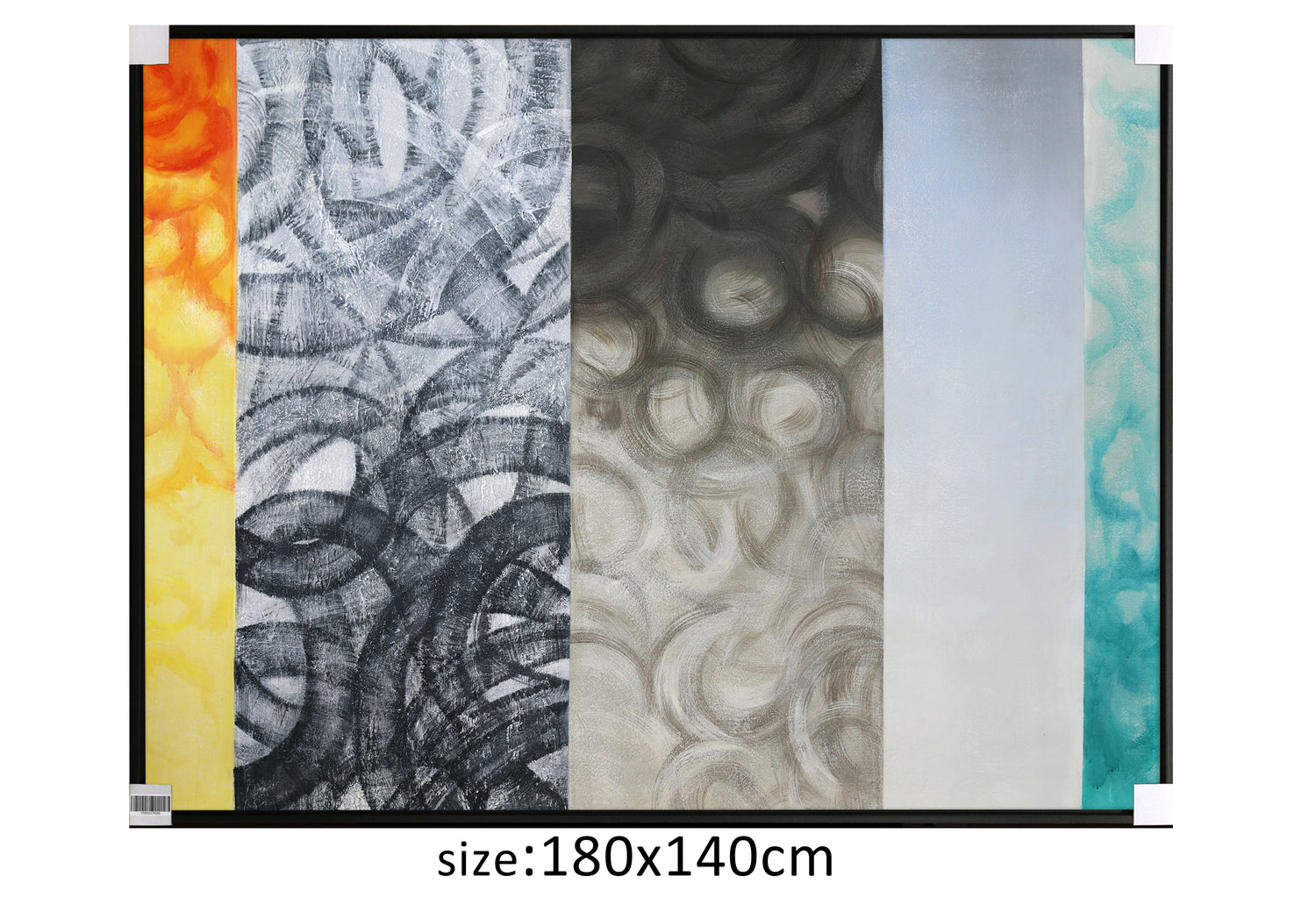 ÓLEO XL DIVISIONES RECTANGULARES 180 X 140