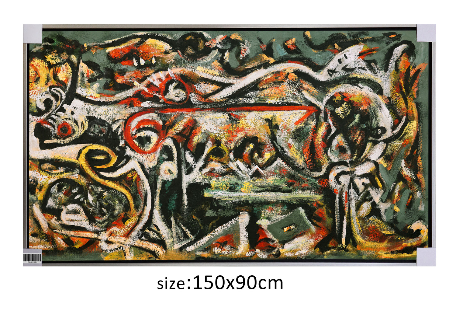 ÓLEO L FIGURATIVO TORO 150 X 90