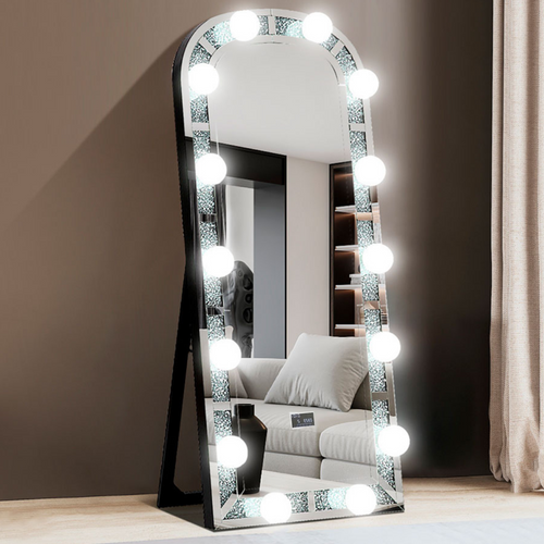 Espejo de Pie con Luces LED y Parlantes Bluetooth Integrados 80×175 cm - imagen 1
