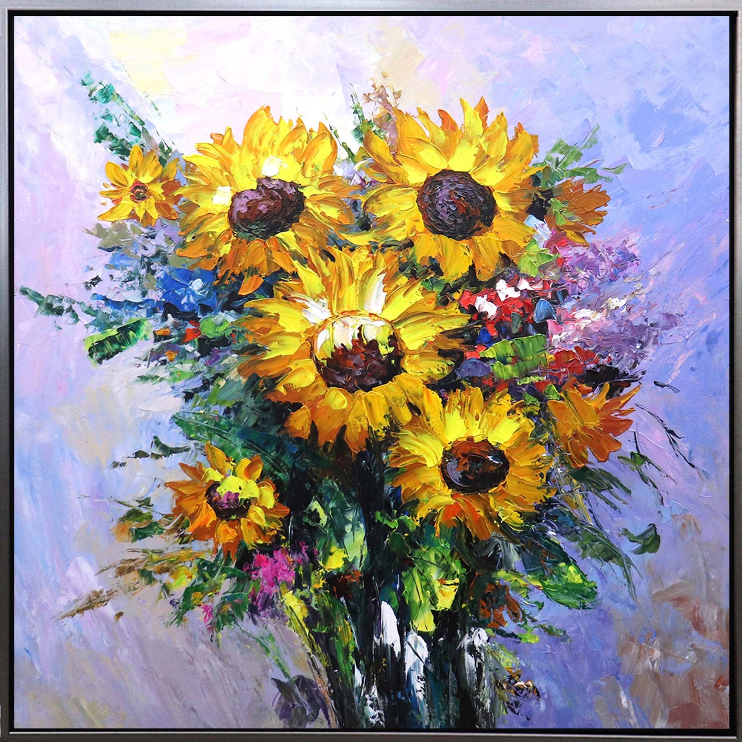 Oleo Ramo de flores