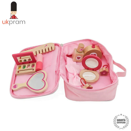 Cosmetiquero Set Belleza Juguete Madera Didáctico - imagen 2