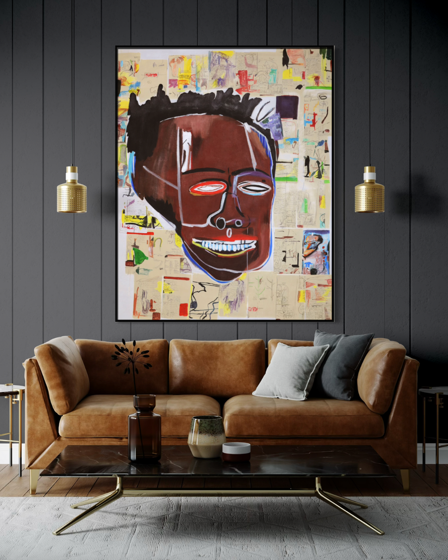 ÓLEO L ROSTRO MULATO 120X150