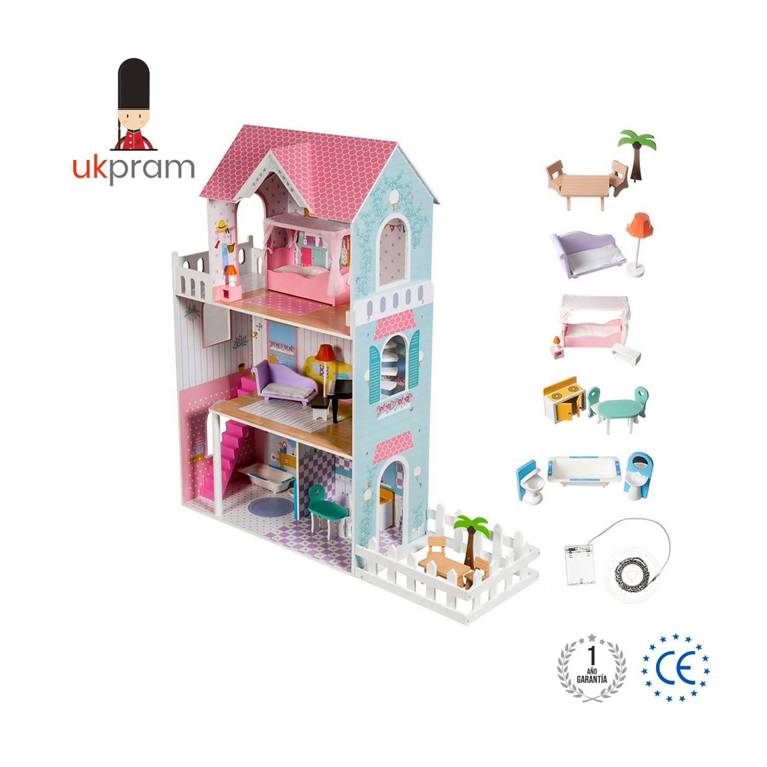 Casita Inglesa LED XL