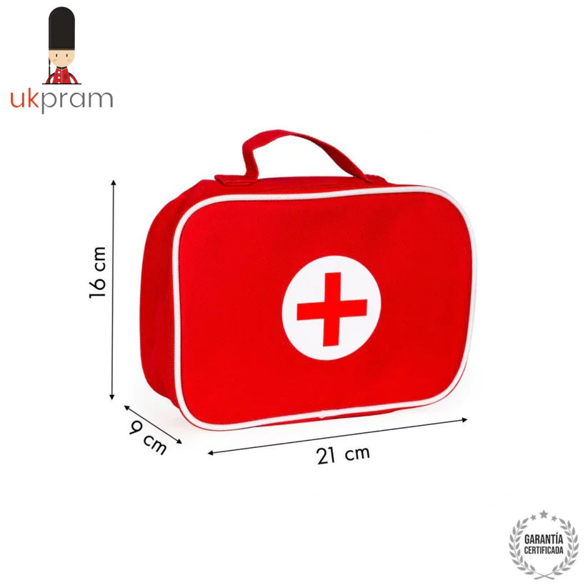 Kit Médico De Juguete Madera