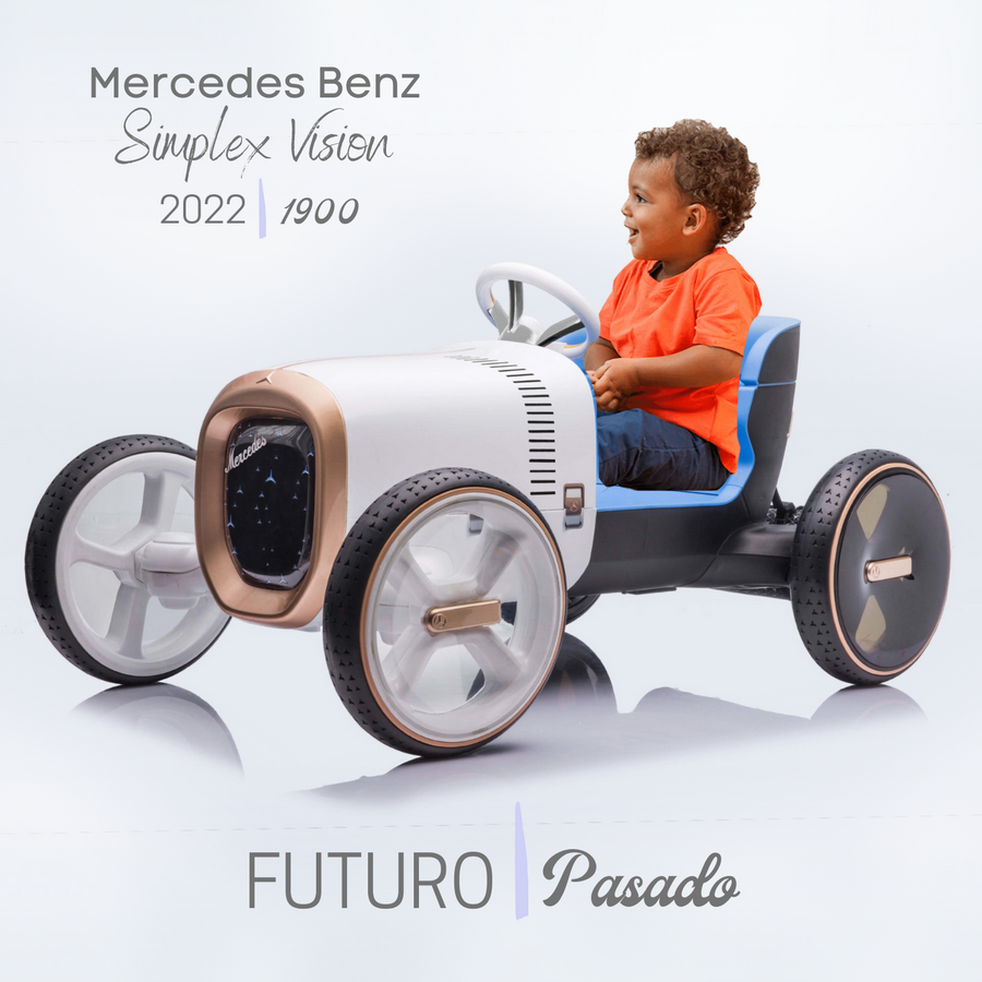 Auto a batería Mercedes Benz Simplex Vision 12V | Licencia Oficial