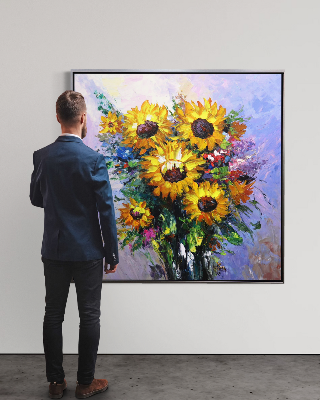 Oleo Ramo de flores