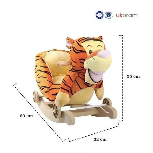 Balancin Silla Mecedora Madera Tiger