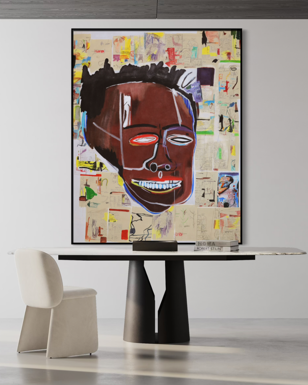 ÓLEO L ROSTRO MULATO 120X150