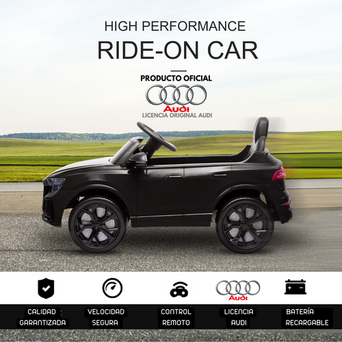 Audi RS Q8 Negro 12V - imagen 2