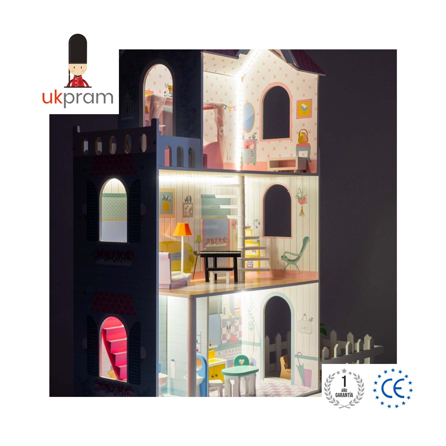 Casita Inglesa LED XL